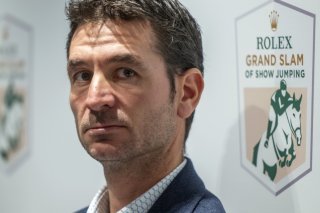 Steve Guerdat revient après une opération au dos (archives). KEYSTONE/MARTIAL TREZZINI